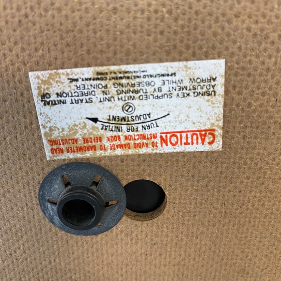 Vtg 3 Gauge Springfield Weather Station Temperature Humidity Barometer - Picture 9 of 9